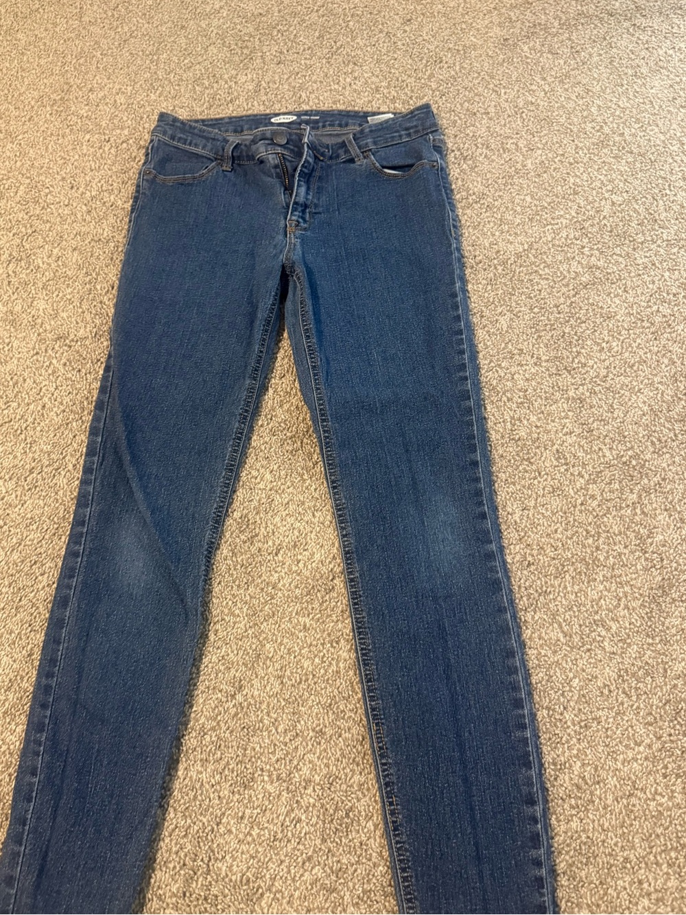 Classic Dark Blue Women's Jeans -‎ Old Navy Super Skinny